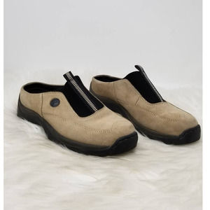 Bare Traps Sprint Tan Black Leather Comfort Shoes 7.5